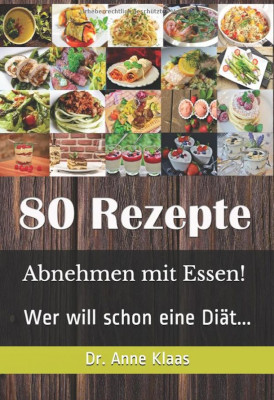 80 Rezepte mit Zutaten und Kalorienangabe